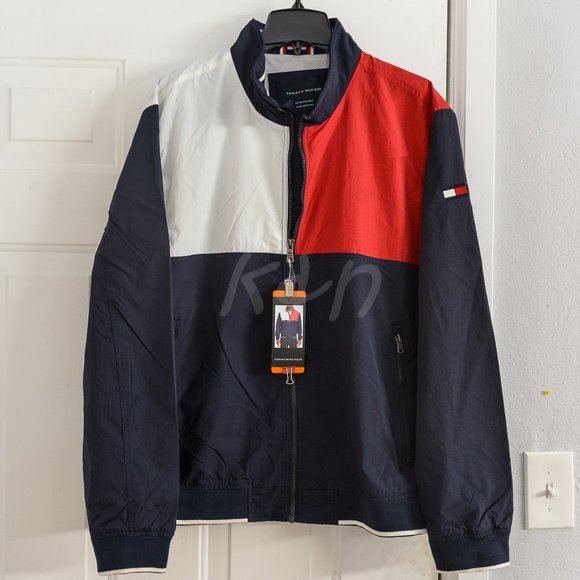 Tommy Hilfiger Men's Bomber Jacket - Picture 1 of 8